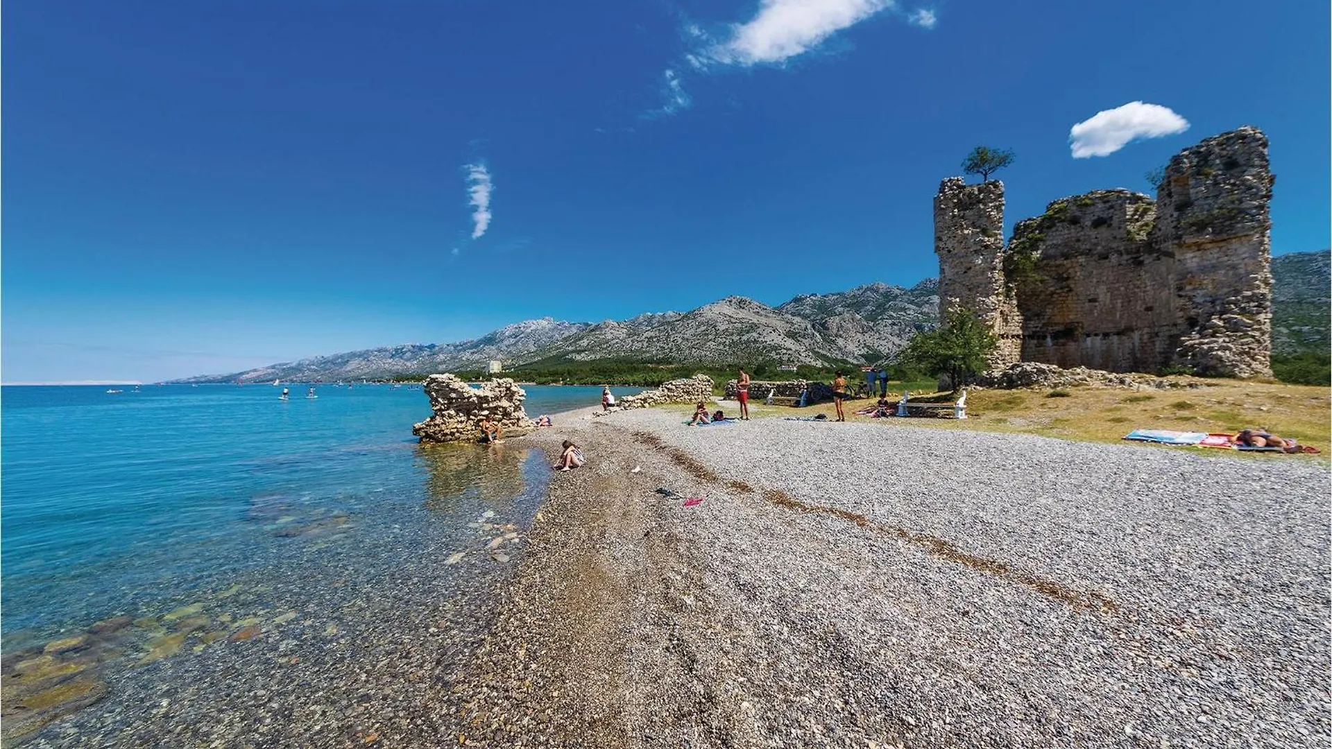 Nice Apartment In Jasenice With House Sea View  Jasenice (Zadar)